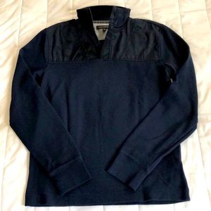 Banana Republic men’s waffle top sz S navy blue